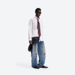 Distressed Baggy Denim Jeans